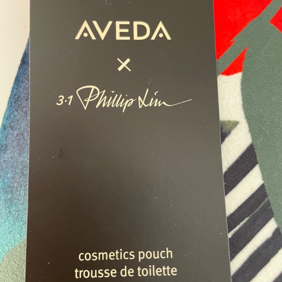Aveda x 3.1 Phillip Lim cosmetic pouch & hair scarf - Picture 6 of 12